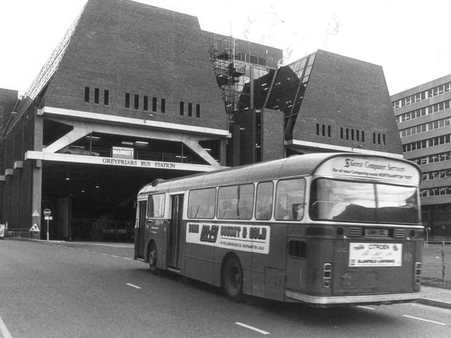 This bus station, dubbed the 'mouth of hell' was demolished in 2015 after dominating Northampton's skyline for almost 40 years.