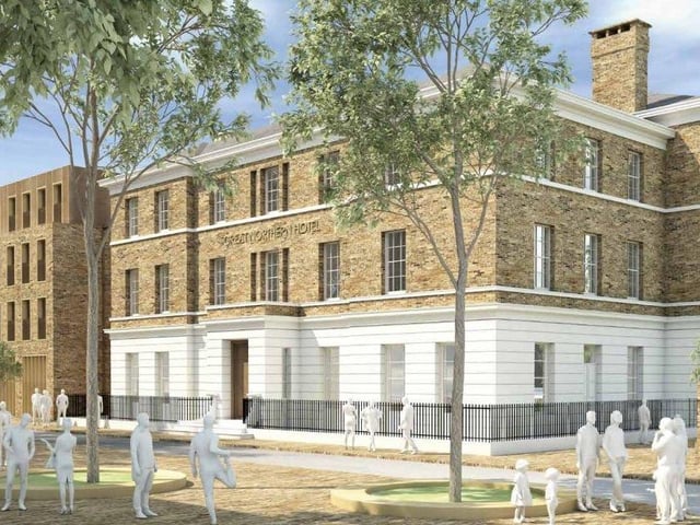 Plans for the expansion of the Great Northern Hotel