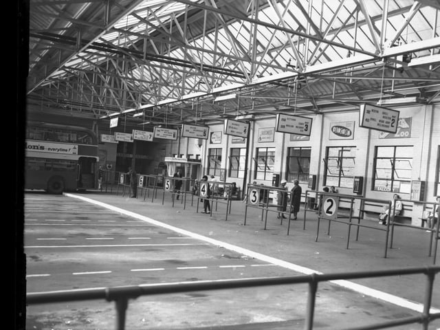 Who remembers catching a bus from here?