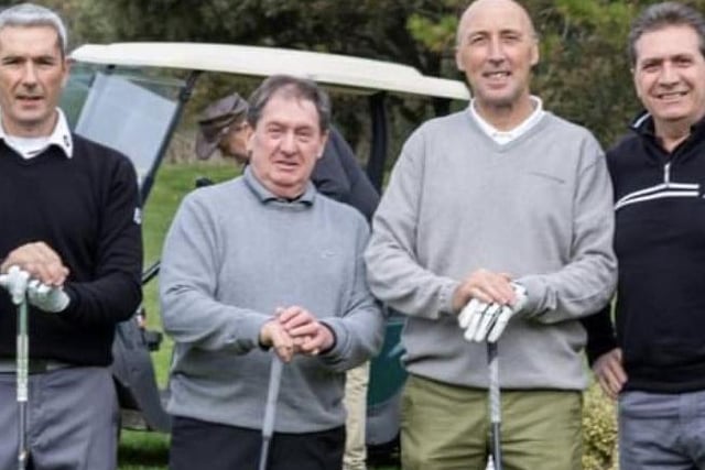 Fundraising golf day at Willingdon Golf Club to raise funds for Sean Foley, who is currently receiving treatment for life-changing spinal injuries in Stoke Mandeville Hospital. SUS-201021-101107001