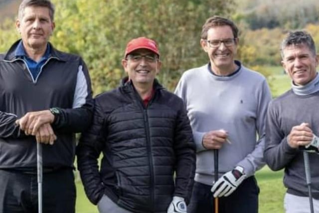 Fundraising golf day at Willingdon Golf Club to raise funds for Sean Foley, who is currently receiving treatment for life-changing spinal injuries in Stoke Mandeville Hospital. SUS-201021-101231001