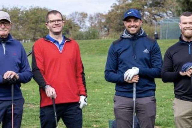 Fundraising golf day at Willingdon Golf Club to raise funds for Sean Foley, who is currently receiving treatment for life-changing spinal injuries in Stoke Mandeville Hospital. SUS-201021-101251001