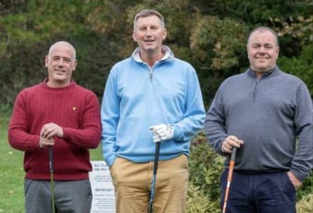 Fundraising golf day at Willingdon Golf Club to raise funds for Sean Foley, who is currently receiving treatment for life-changing spinal injuries in Stoke Mandeville Hospital. SUS-201021-101128001