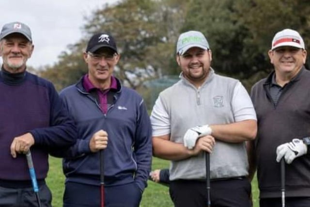 Fundraising golf day at Willingdon Golf Club to raise funds for Sean Foley, who is currently receiving treatment for life-changing spinal injuries in Stoke Mandeville Hospital. SUS-201021-101138001
