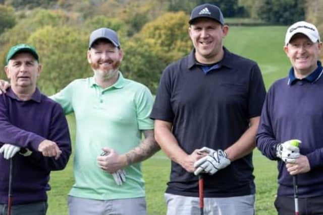 Fundraising golf day at Willingdon Golf Club to raise funds for Sean Foley, who is currently receiving treatment for life-changing spinal injuries in Stoke Mandeville Hospital. SUS-201021-101422001