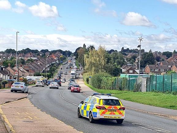 Northampton — Bants Lane
Speed limit 30mph
Number of drivers caught speeding: 163