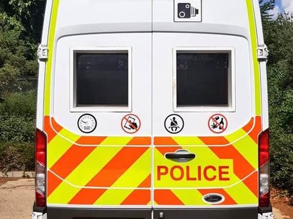 Police enforcement vehicles operate at scores of sites across Northamptonshire