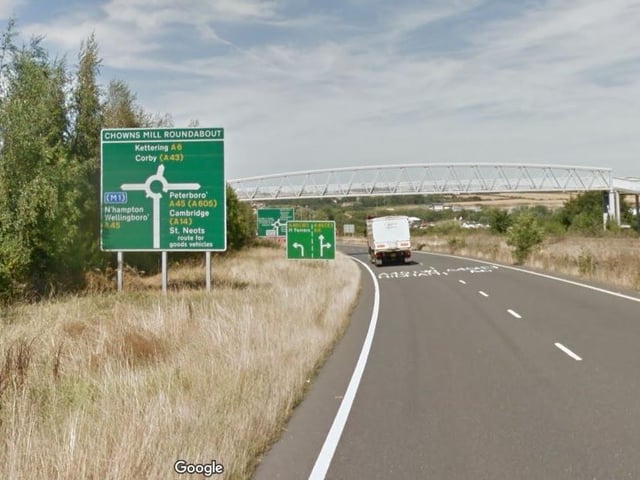 A6 — Higham Ferrers
Speed limit: 40mph
Number of speeding drivers caught: 358