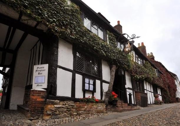 The Mermaid Inn, Rye: this 15th-century building is said to have a spirit in almost every room, including a white lady, a man who lost a duel, and the ghost of the wife of notorious smuggler George Gray.