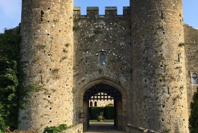 Amberley Castle is said to be haunted by the ghost of a young girl named Emily, from the 14th century, whose ghostly presence can be felt around the battlements.