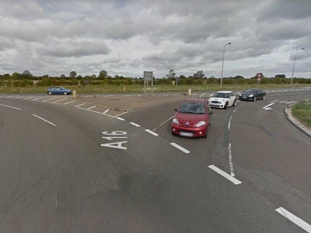 A16 (Welland Road roundabout) between A47 and B1443, for resurfacing works - 8pm to 6am, from Wednesday, November 4 to Friday, November 6. Photo: Google