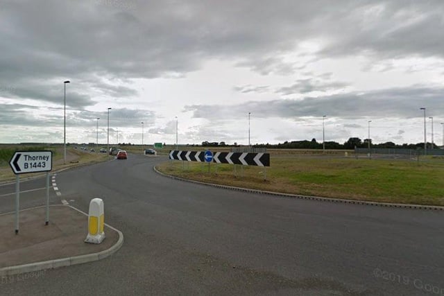 Thorney Road B1443, between White Post Road and A16, for re-tread and surfacing works - 9.30am to 3.30pm during a one week period in November. Photo: Google