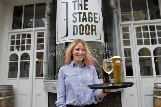 The Stage Door in Eastbourne (Photo by Jon Rigby)