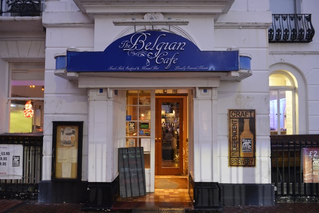 The Belgian Cafe in Eastbourne (Photo by Jon Rigby)