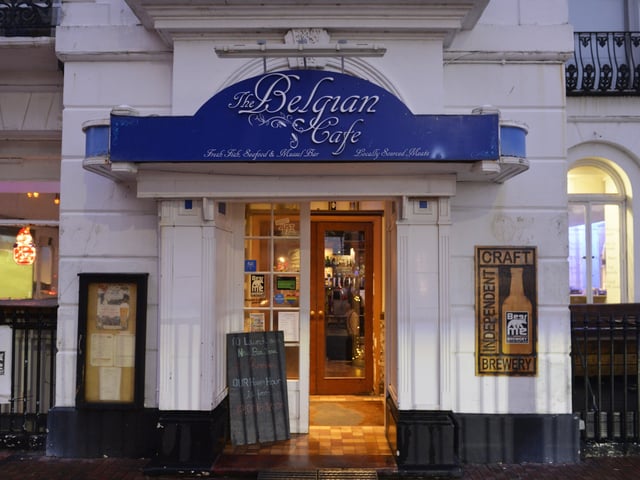 The Belgian Cafe in Eastbourne (Photo by Jon Rigby)