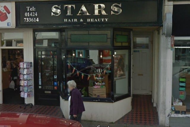 Stars Hair and Beauty in Western Road, Bexhill (photo by Google)