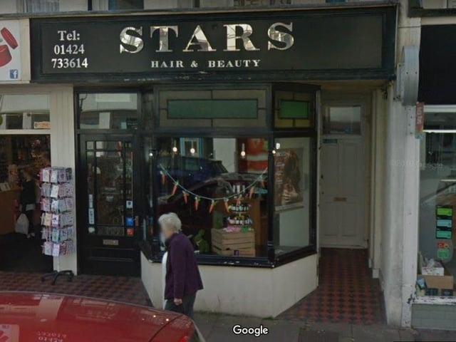 Stars Hair and Beauty in Western Road, Bexhill (photo by Google)