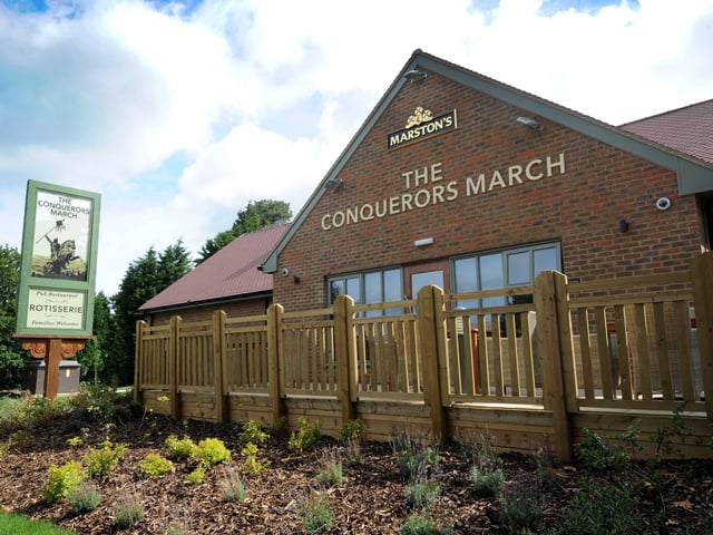 The Conquerors March, The Ridge, Hastings