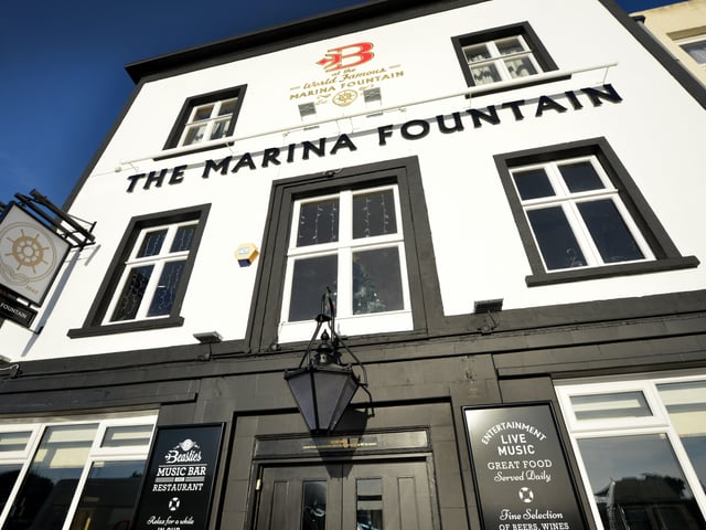 The Marina Fountain in St Leonards