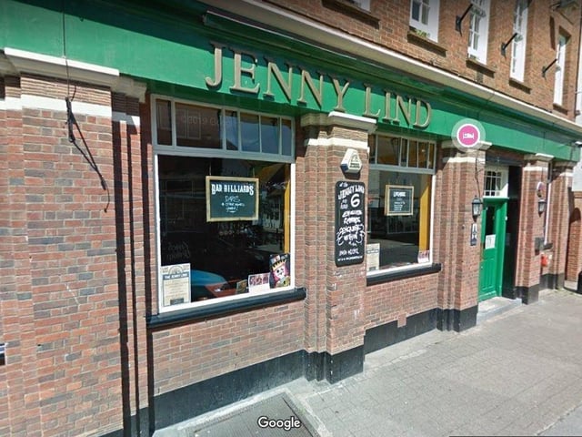 The Jenny Lind pub in Hastings High Street (photo by Google)