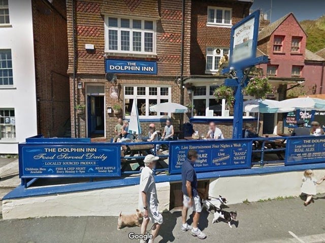 The Dolphin Inn, Rock-a-Nore Road in Hastings (photo by Google)