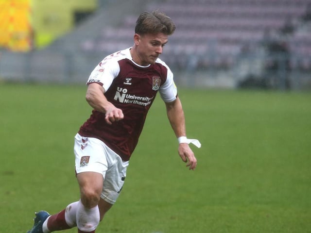 As good as Amos' save was, he will feel he should have put Cobblers ahead just a few minutes in. Missed another half chance in the second-half and his decision-making in the final third was hit and miss... 5.5