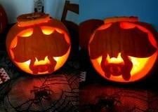 Spooky bat pumpkin by Joanna Payne from Chichester