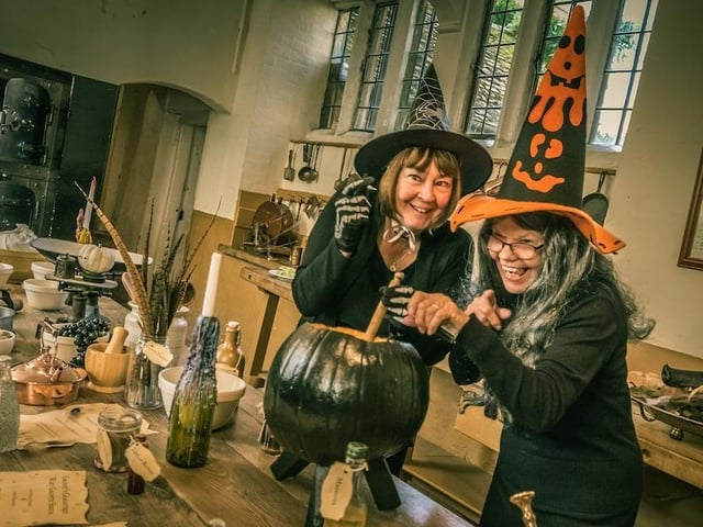 At Rockingham Castle, you can go on a guided tour hosted by one of its many witches and wizards, who will tell you spooky stories and a little bit of history along the way. Find the hidden word on the garden trails where all of the letters are hidden. Walker’s House Tea Room will also be open for a selection of treats!