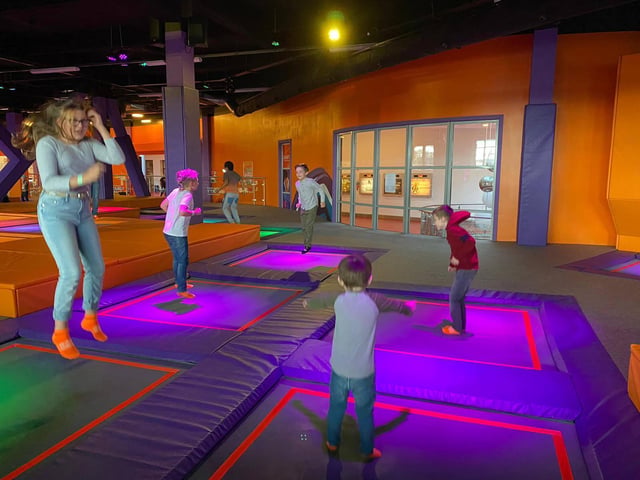 Bounce on the trampolines at Gravity in Sol Central or pay a visit to the Caddy Shack where you can play crazy golf, darts or bowling.
