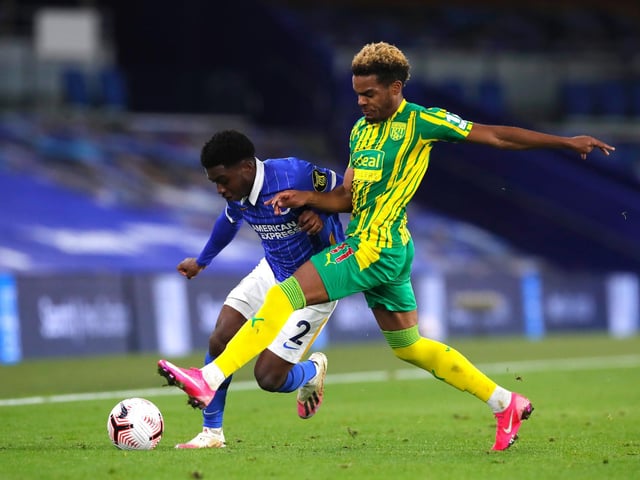 Always looking to get forward and cause a problem, Lamptey was Brighton's brightest spark. Despite being small in stature, he won a header before forcing the own goal. Won an intriguing battle with Grady Diangana, who was substituted
(Photo by Andrew Couldridge - Pool/Getty Images)
