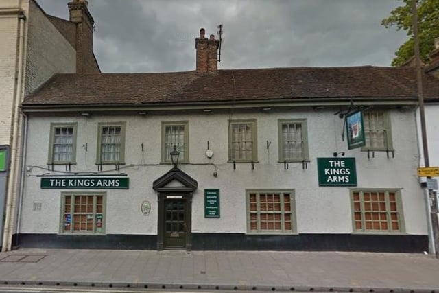 The King’s Arms Pub in St Mary’s Street, Bedford - staff have reported the sensation of being watched in the cellar or the presence of an older man wearing a short-sleeved shirt