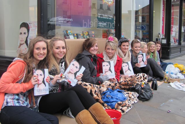 Eager fans started queuing from 5.30am - Katie Price wasn’t due until 1pm!
