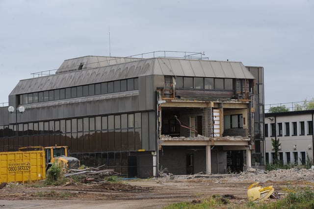 Demolition and construction work has been taking place this year at the site