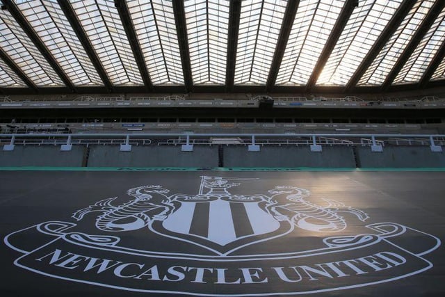 St James' Park capacity: 52,338 -  One metre adjusted capacity, lower limit: 14,240
