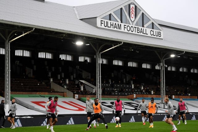Craven Cottage capacity: 25,700 -  One metre adjusted capacity, lower limit: 6,990