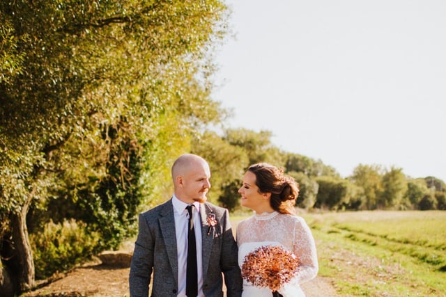 Set in 20 acres of land, stunning, countryside photos can be taken on the big day. Photo: Sally Forder for Binky Nixon.