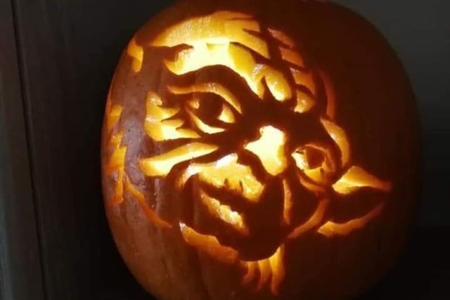 Lyn Reed of Gloucester Road, Sawtry, has carved some incredible pumpkin creations.