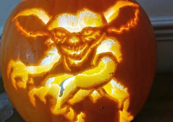 Lyn Reed of Gloucester Road, Sawtry, has carved some incredible pumpkin creations.