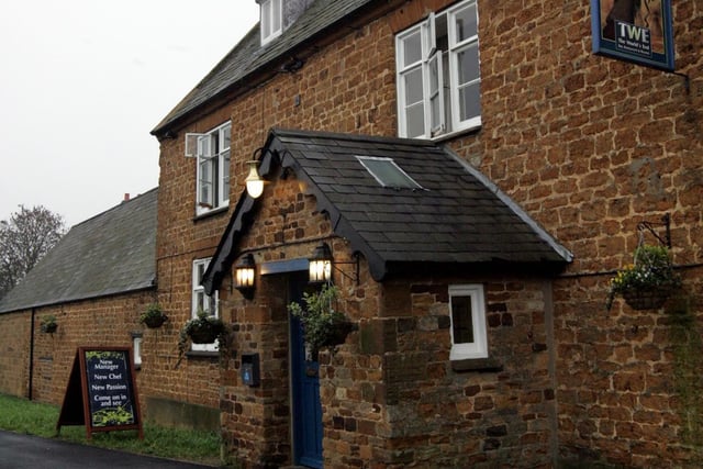 The World’s End pub in Ecton lies on the site of a former prison that was used to house prisoners captured at the battle of Naseby in 1645. The pub is believed to be haunted by their spirits. There is also a rumour that it is haunted by a former barmaid who was killed by her suitor in a fit of jealous rage. It has been claimed that there is a woman ghost who emerges in the road at night and a car overturned trying to pass through her.