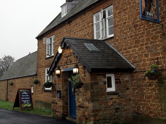 The World’s End pub in Ecton lies on the site of a former prison that was used to house prisoners captured at the battle of Naseby in 1645. The pub is believed to be haunted by their spirits. There is also a rumour that it is haunted by a former barmaid who was killed by her suitor in a fit of jealous rage. It has been claimed that there is a woman ghost who emerges in the road at night and a car overturned trying to pass through her.