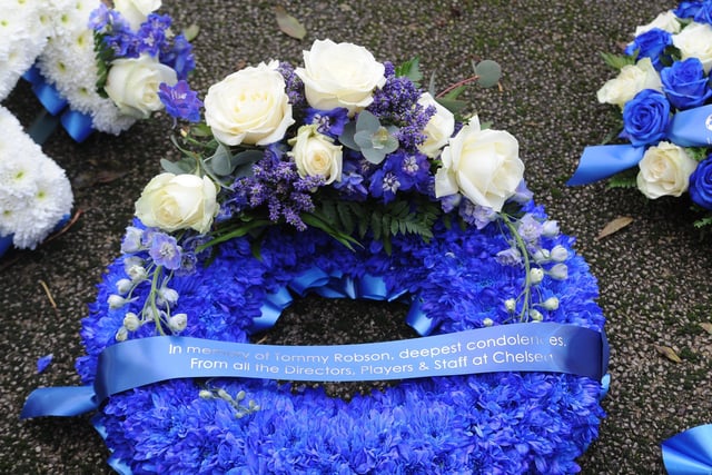 Tommy Robson funeral at Peterborough Crematorium. EMN-201030-170916009