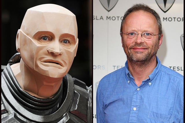 Robert Llewellyn — Actor, comedian, presenter and writer you probably won't recognise without the hours of make up which turn him into Kryten, the mechanoid in cult TV sci-fi sitcom Red Dwarf.