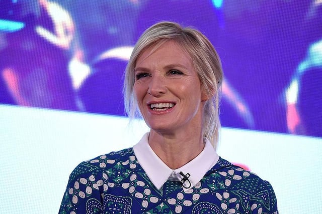 Jo Whiley — DJ and TV presenter. Born to a music-mad electriction dad, Martin, and mum Christine, who became a postmistress, Jo went to Campion School in Bugbrooke and swam competitively for Northamptonshire.