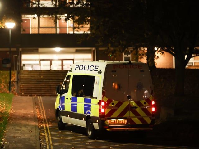 Sussex Uni halloween night - over 60 Sussex Police officers sent to campus to quell the partying SUS-200111-093804001