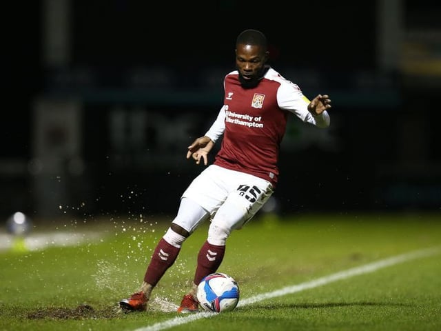 He drove Cobblers up the pitch with some counter-attacks but couldn't find the final pass that would have sealed the deal once and for all... 6
