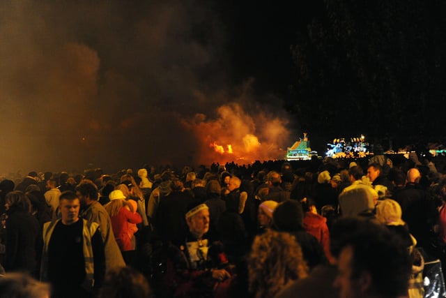 Littlehampton Bonfire 2010. Pictures: Stephen Goodger