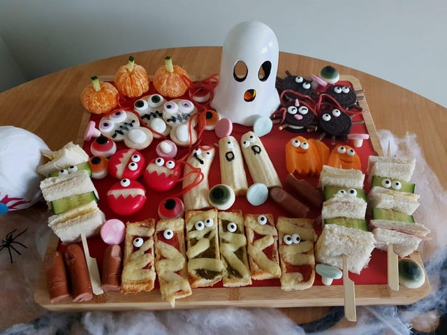 Check out this spooky spread!