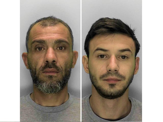 Bungling burglars Aurelian Gheorghe, of no fixed address, and Andri Metea, of Winchester Avenue, London, were jailed for a total of four years after breaking into Hove Currys PC World and failing to steal anything. Police were alerted to a break-in at the Old Shoreham Road store at around 4am on August 2 and arrived to find a large hole at the back of the premises. Damage was also caused to stock rooms where the pair tried to gain access, but they fled the scene empty handed. An Audi was stopped on the A23 north of Brighton and Gheorghe, 41, and Metea, 22, were found to be wearing the same clothes as those seen at the break-in and had a drill, several bags, gloves and a head torch in the car. Both were sentenced to 24 months in prison at Lewes Crown Court, on October 9, for burglary with intent to steal.