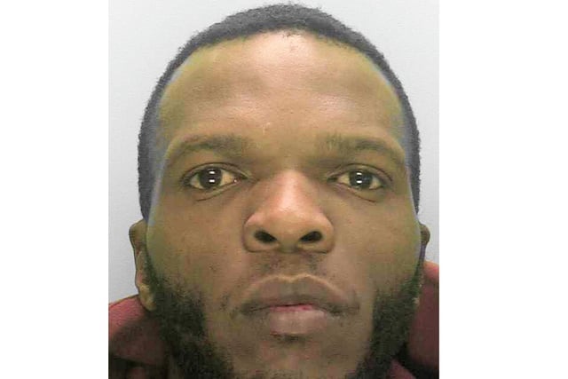 Thirty-three-year-old Morakile Kosi, of Barn Field Terrace in Bexhill, was jailed for more than five and a half years for a sexual offence against a teenage girl in Crawley. On September 28, Kosi pleaded guilty to one count of sexual activity with a girl aged 14 and was sentenced to 67 months in prison. He will also be a registered sex offender for life and was given a sexual harm prevention order severely restricting his access to girls under 16 until further court order. Detective Constable Helen Rainbow said Kosi came to know the 'vulnerable' young girl and 'deliberately arranged a situation in which she was at his mercy, purely for his own gratification'. She praised the 'strength and maturity' of the victim in coming forward.