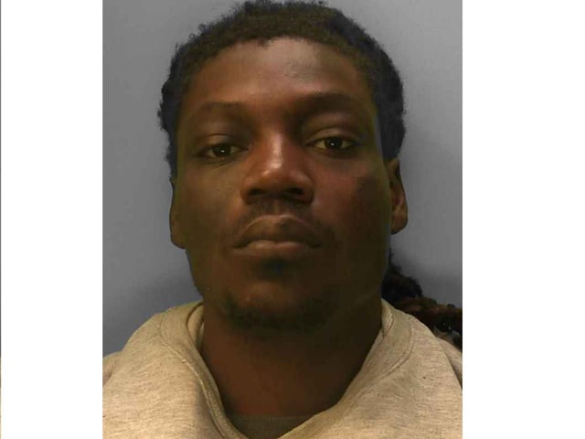 Charles Ogunnowo, of Coldharbour Lane in Brixton, was jailed for two years and eight months after pleading guilty to dealing class A drugs in Brighton. Ogunnowo, 27, was stopped on October 8, 2019, after plain clothes police officers saw a suspected drug deal in Western Road. He was searched and had a significant amount of heroin and crack cocaine on him, after which more drugs and cash were found at his hotel room. He was charged with possession of crack cocaine with intent to supply, possession of heroin with intent to supply and possession of criminal property and sentenced at Lewes Crown Court on October 19.